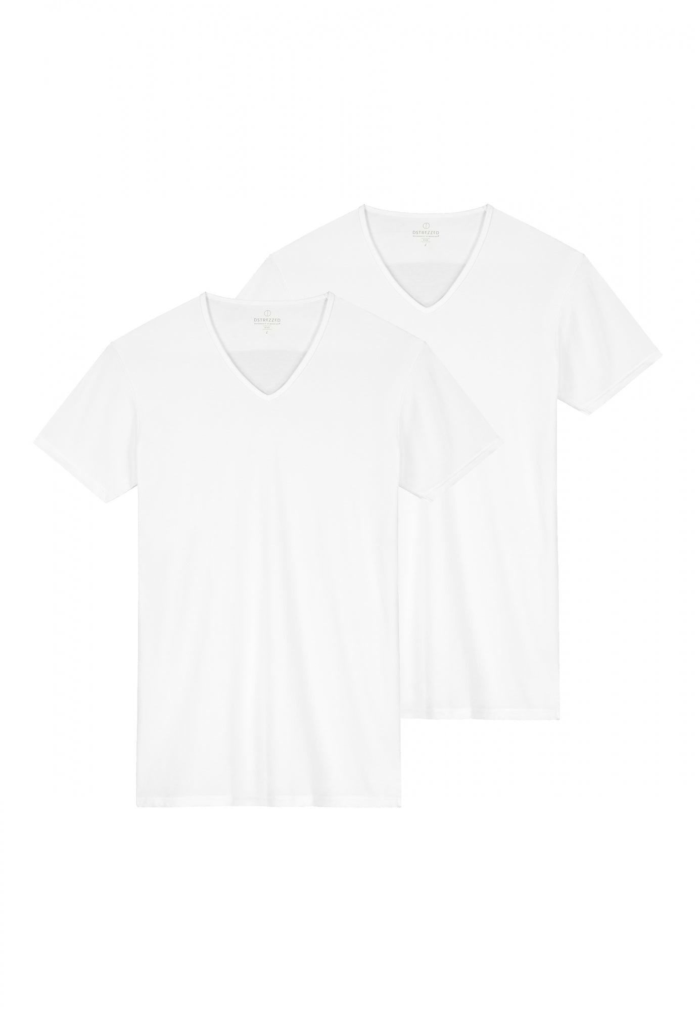 Dstrezzed Eastwood Tee 2 Pack White