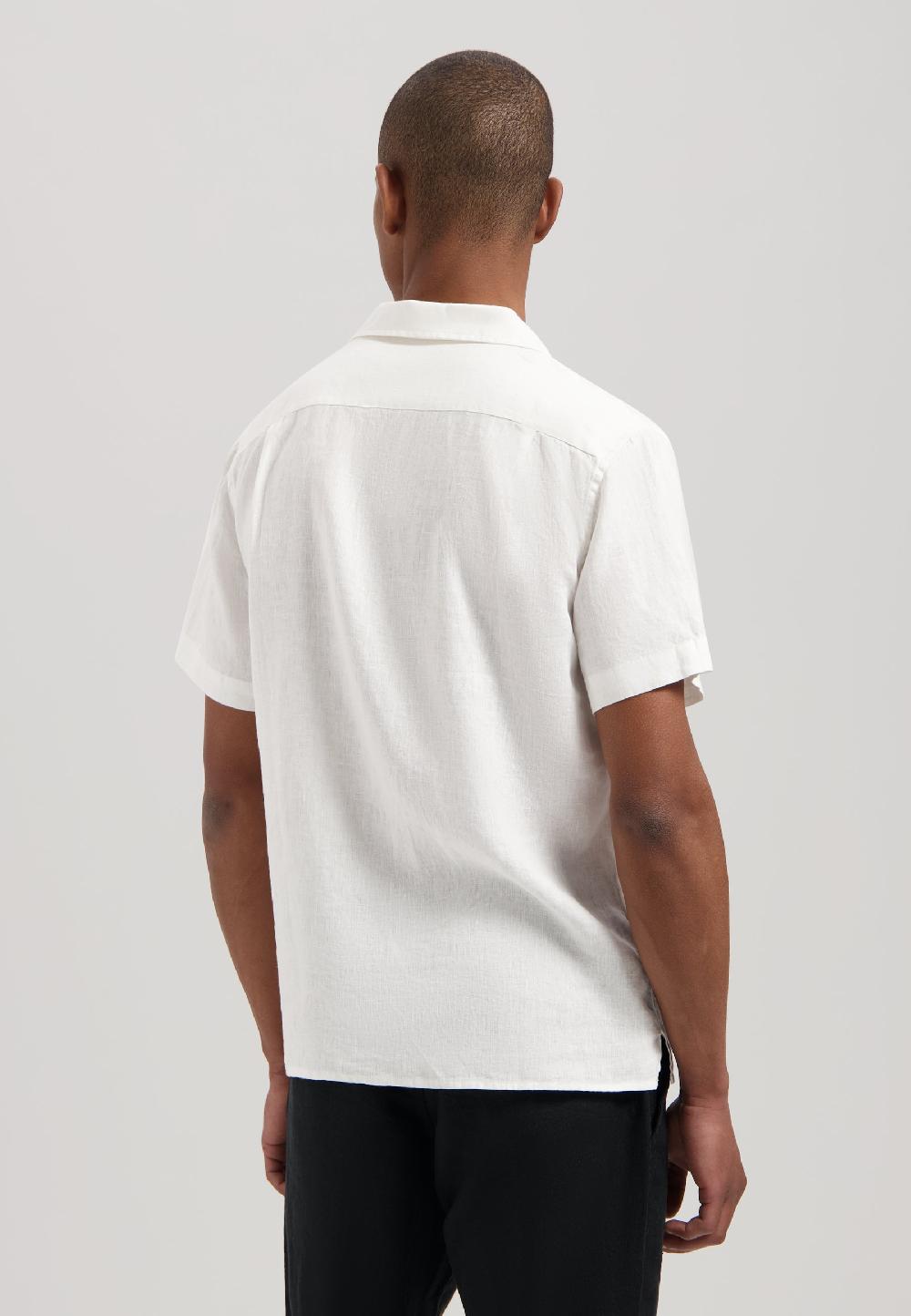 Dstrezzed Hero Resort Shirt Linen White