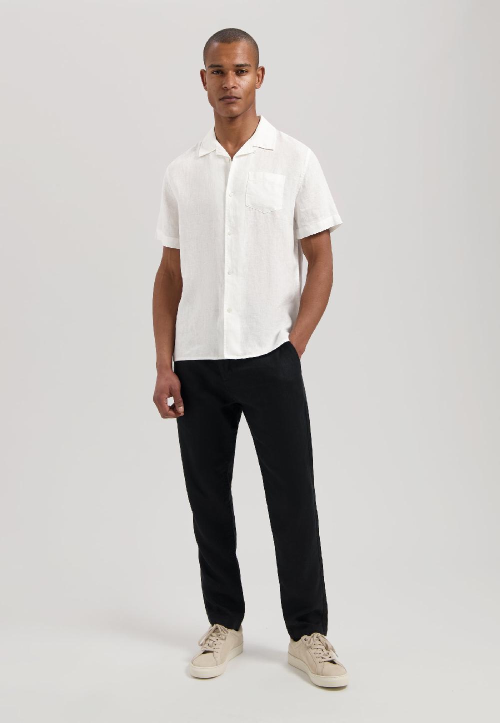 Dstrezzed Hero Resort Shirt Linen White