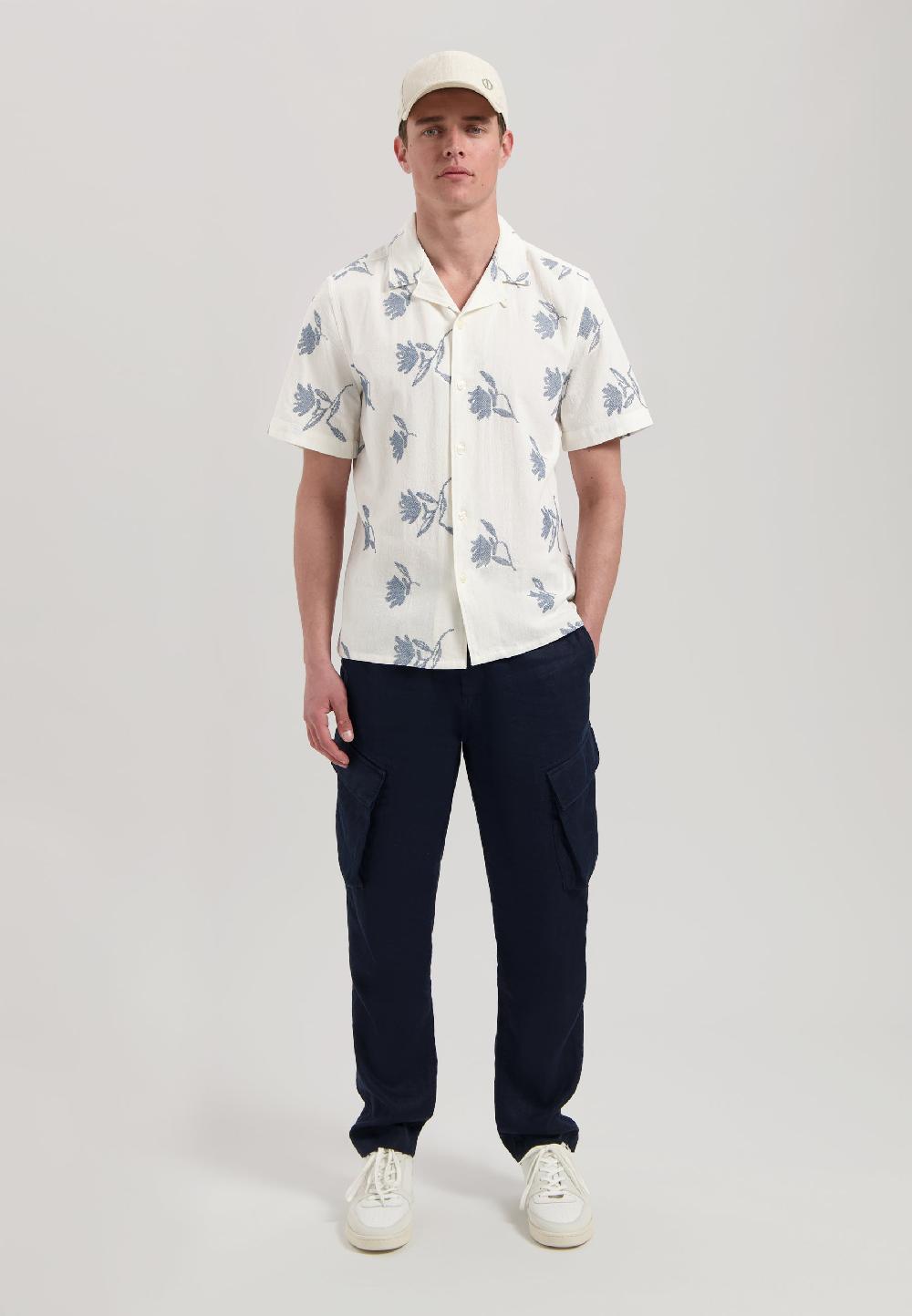 Dstrezzed Isidro Resort Shirt Provincial Blue