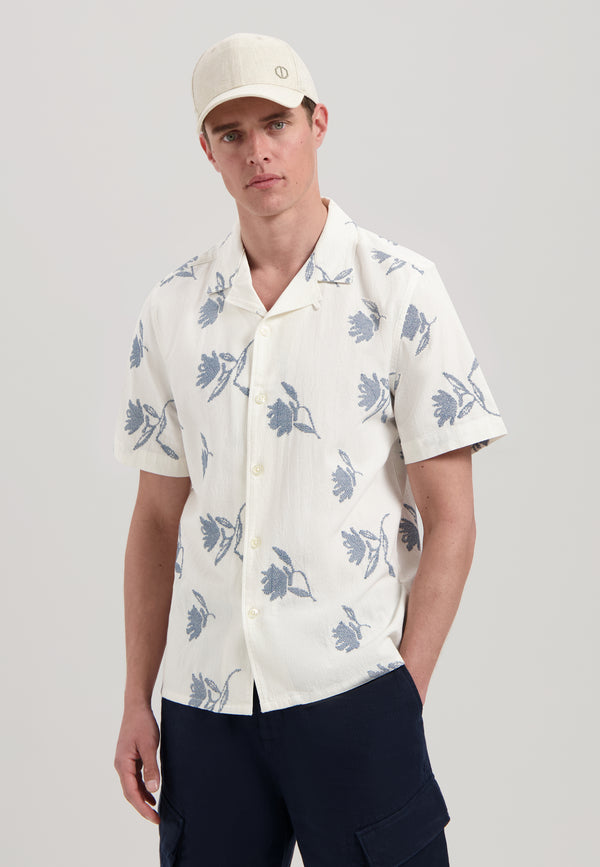 dstrezzed Isidro Resort Shirt Provincial Blue