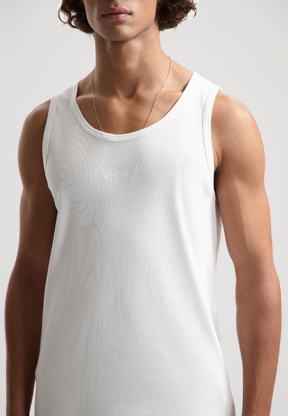 Dstrezzed Kev Singlet White