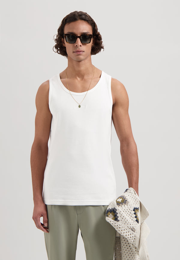 dstrezzed Kev Singlet White