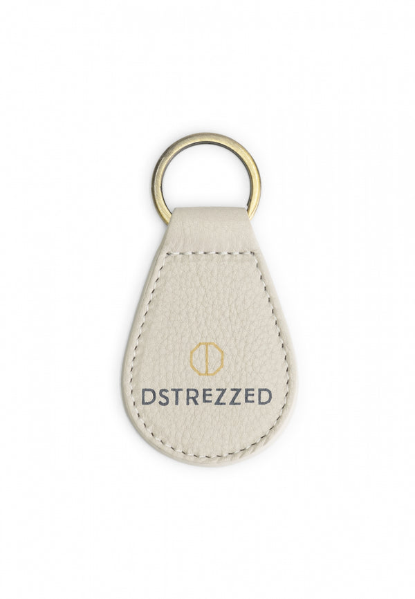 dstrezzed Key Hanger Leather Offwhite