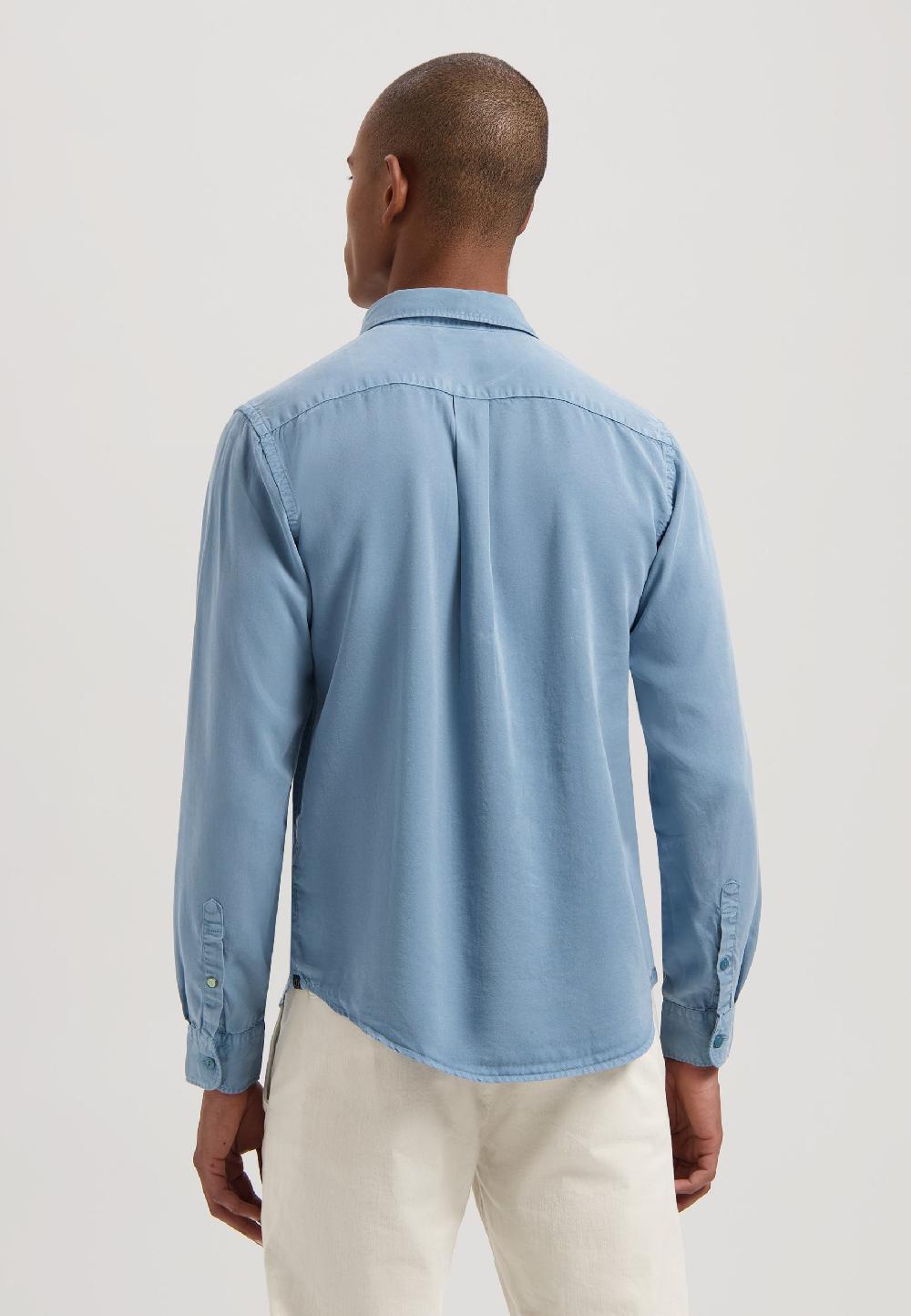 Dstrezzed Lamont TENCEL™ Shirt Provincial Blue