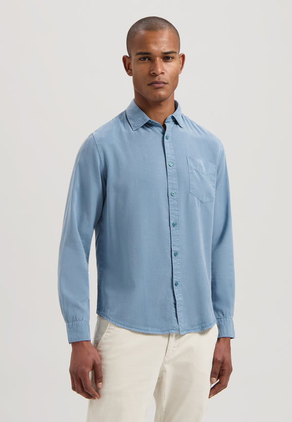 dstrezzed Lamont TENCEL™ Shirt Provincial Blue