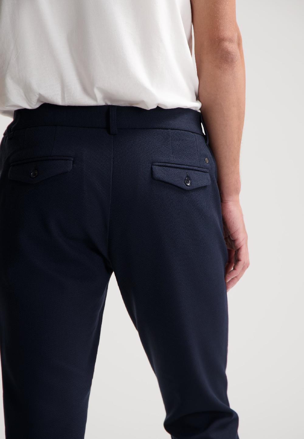 Dstrezzed Lancaster Chino Piqué Dk. Navy
