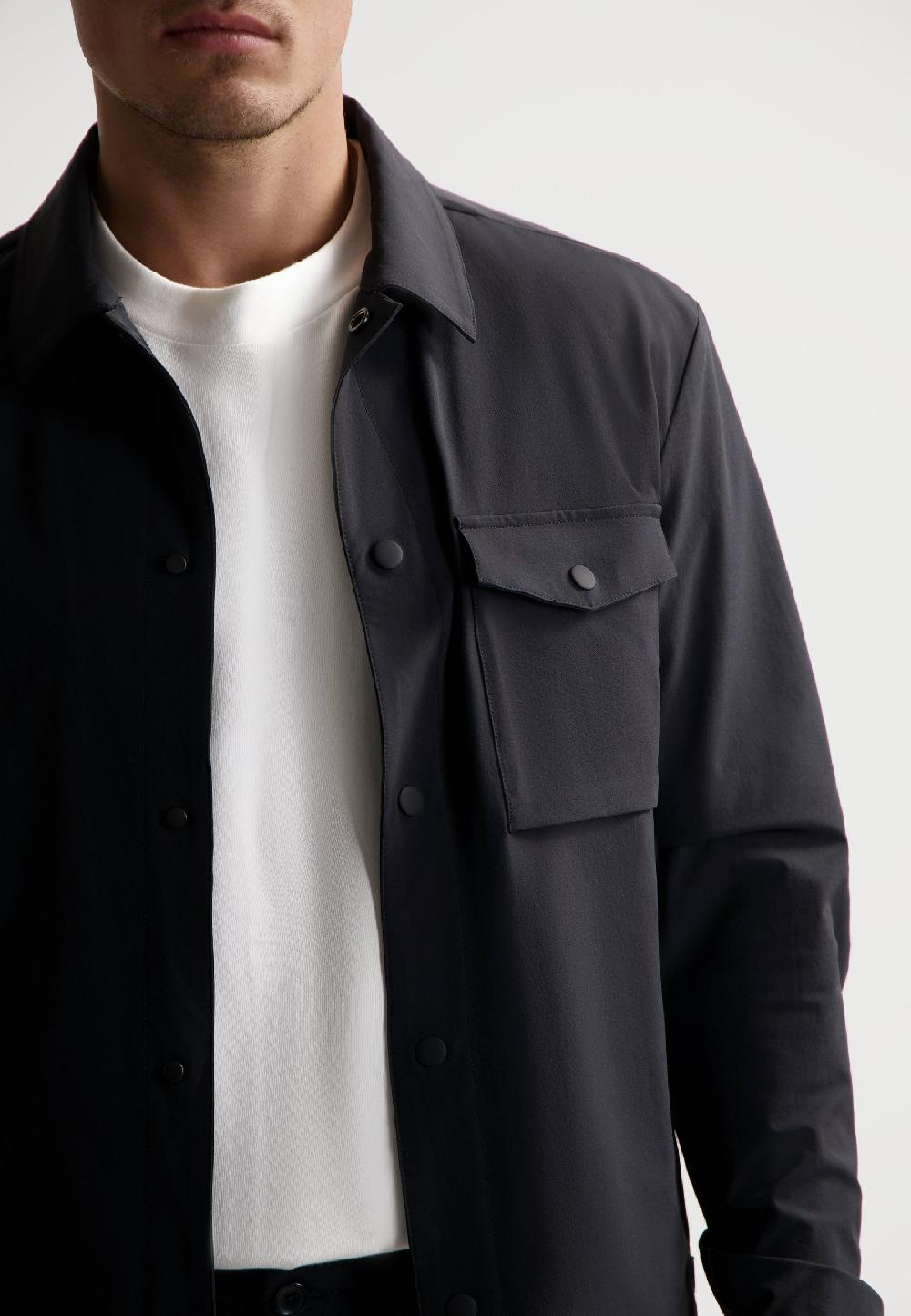 Dstrezzed Lason Overshirt Teach Weave Black