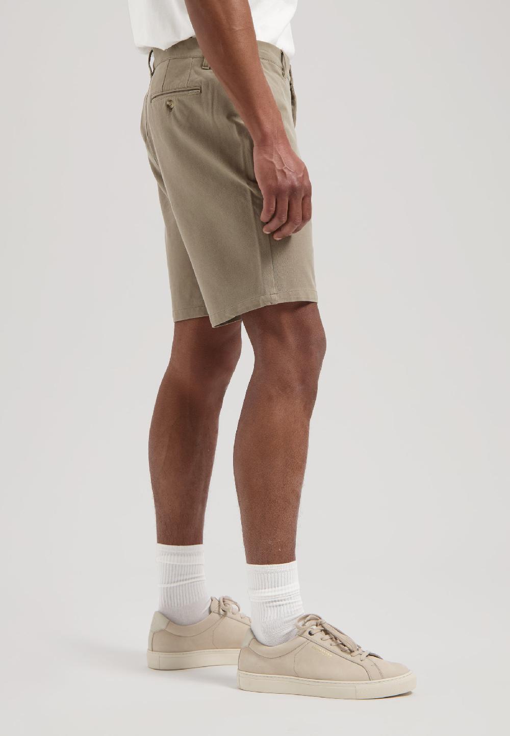 Dstrezzed Logan Shorts Faded Piqué Timber Wolf