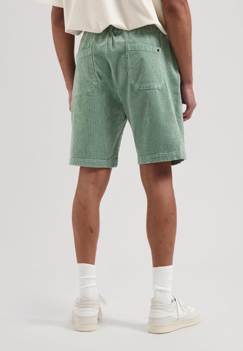 Dstrezzed Logan Shorts Wide Ribcord Lily Pad