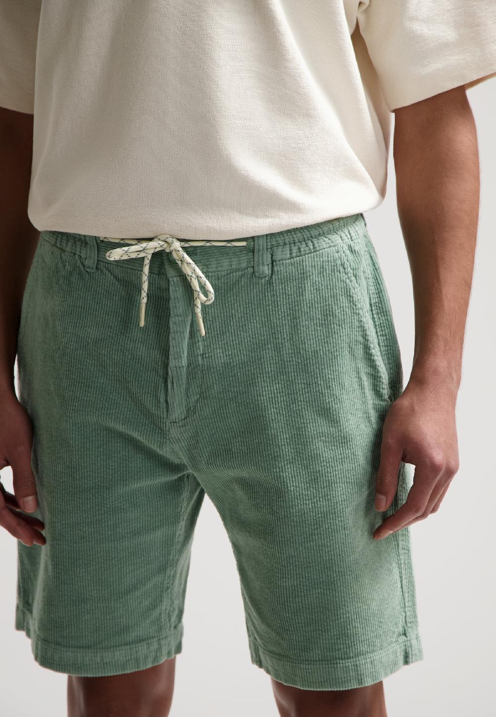 Dstrezzed Logan Shorts Wide Ribcord Lily Pad