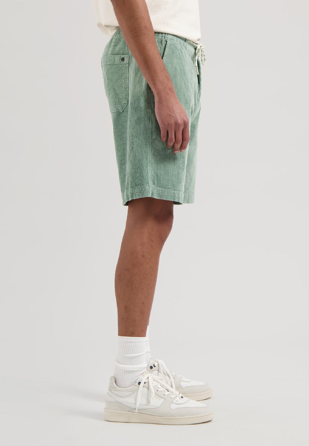 Dstrezzed Logan Shorts Wide Ribcord Lily Pad