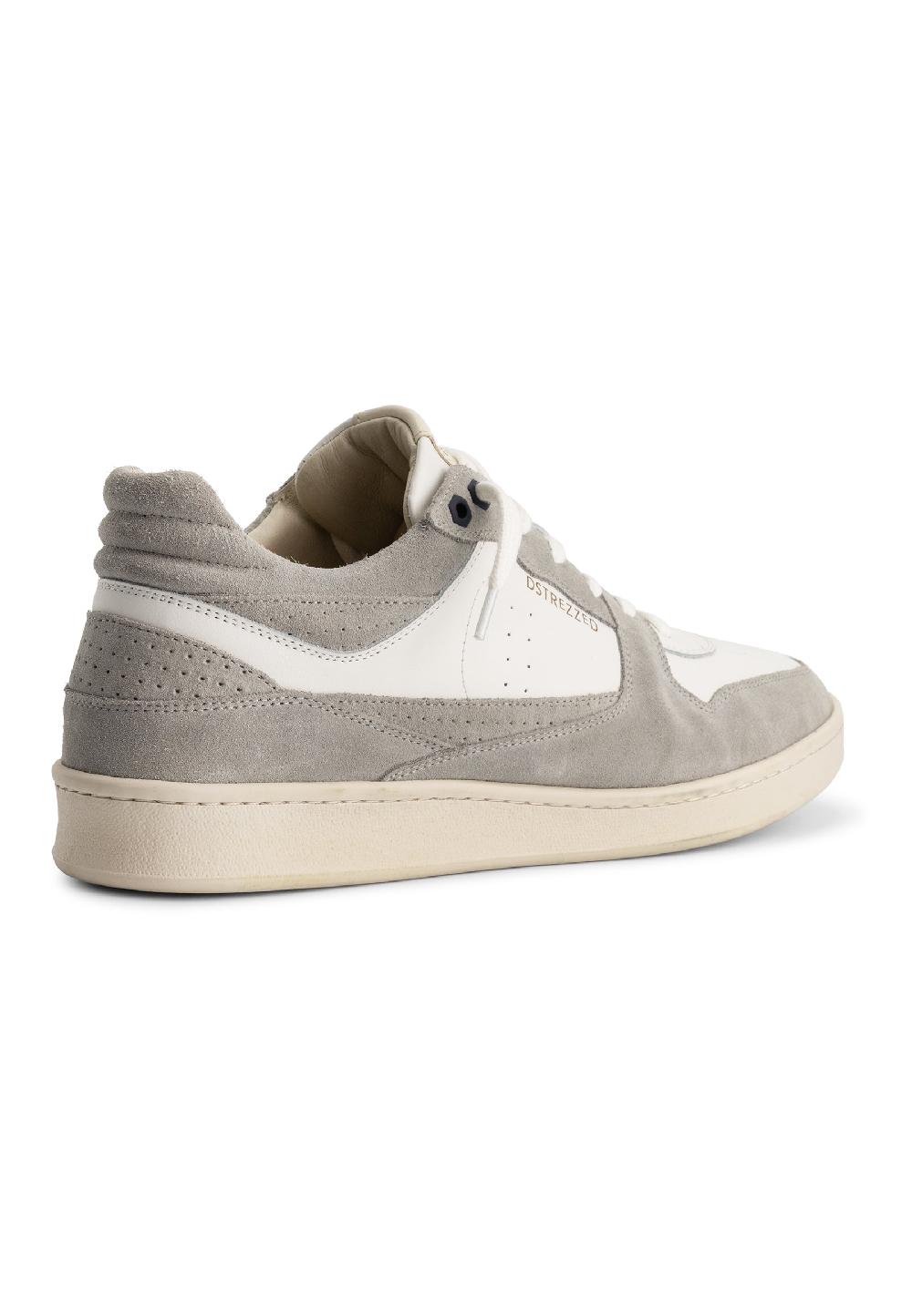 Dstrezzed Low Basket Sneaker Silver Birch