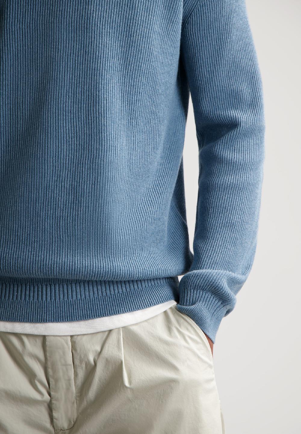 Dstrezzed Pedro Crewneck Provincial Blue