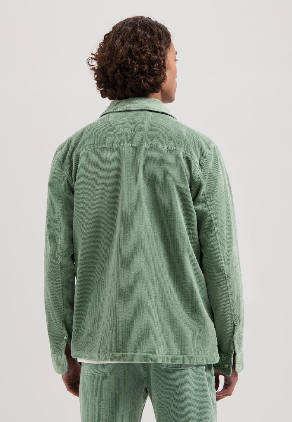 Dstrezzed Petey Overshirt Wide Ribcord Lily Pad