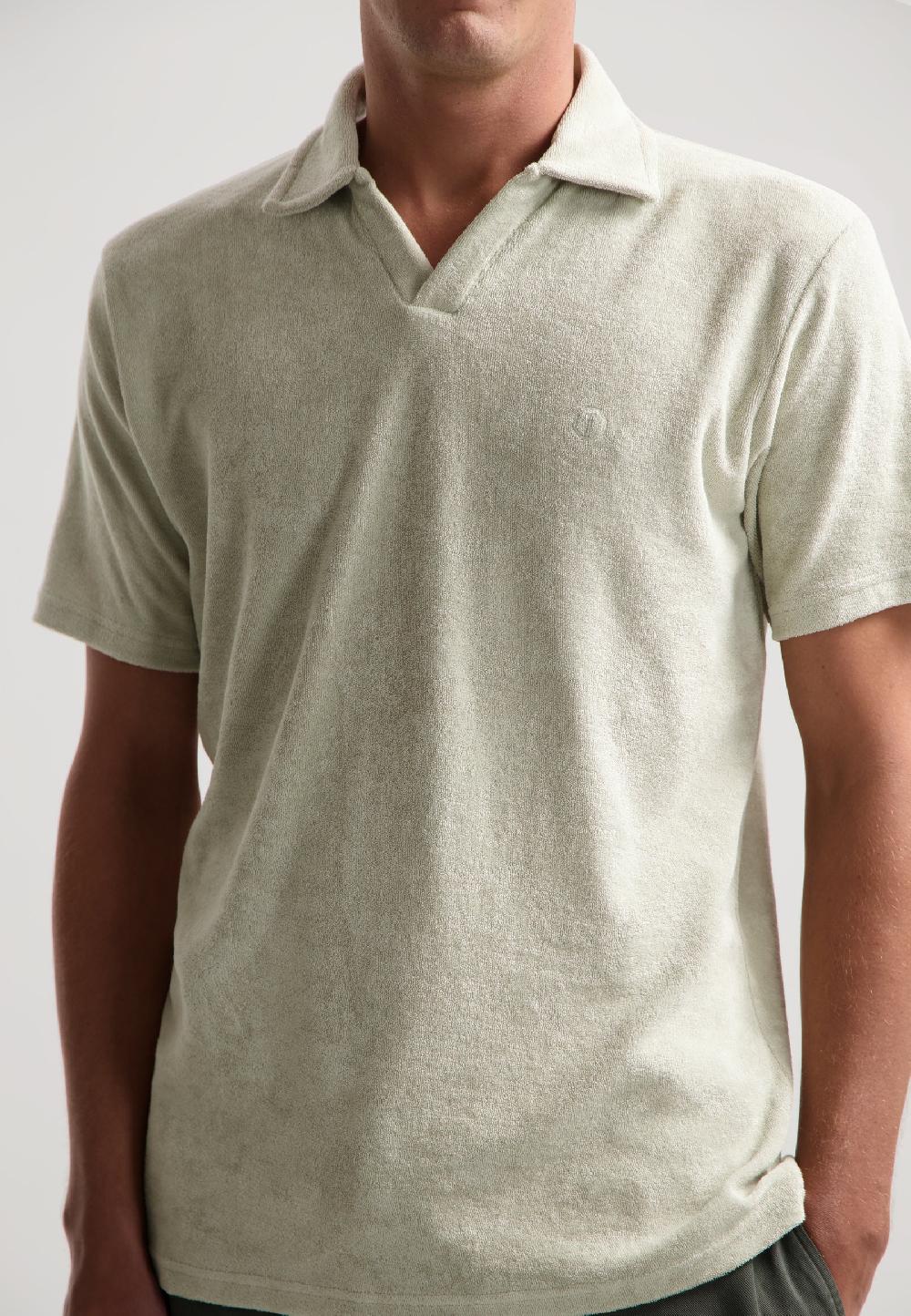 Dstrezzed Roy Polo Silver Birch