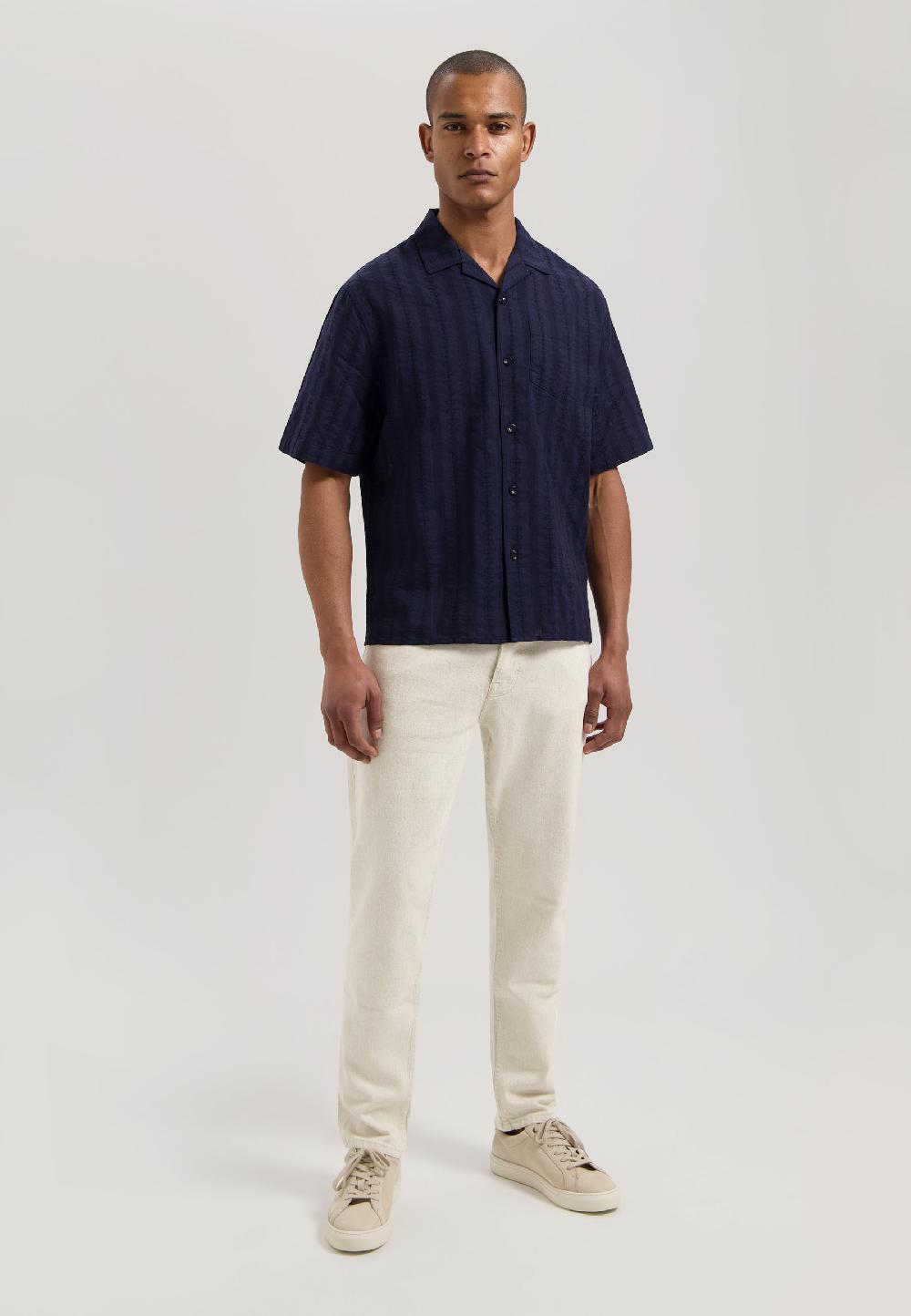Dstrezzed Sirius Resort Shirt Dk. Navy