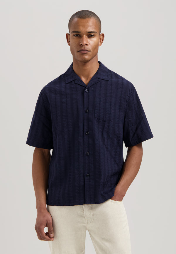 dstrezzed Sirius Resort Shirt Dk. Navy