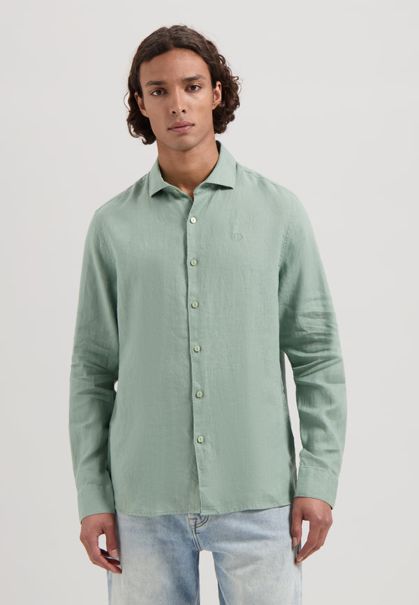 dstrezzed The Jagger Shirt Linen Lily Pad