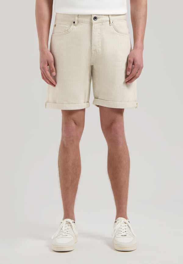 dstrezzed Gent D Loose Fit Shorts Nature Mix Offwhite dstrezzed Gent D Loose Fit Shorts Nature Mix Offwhite