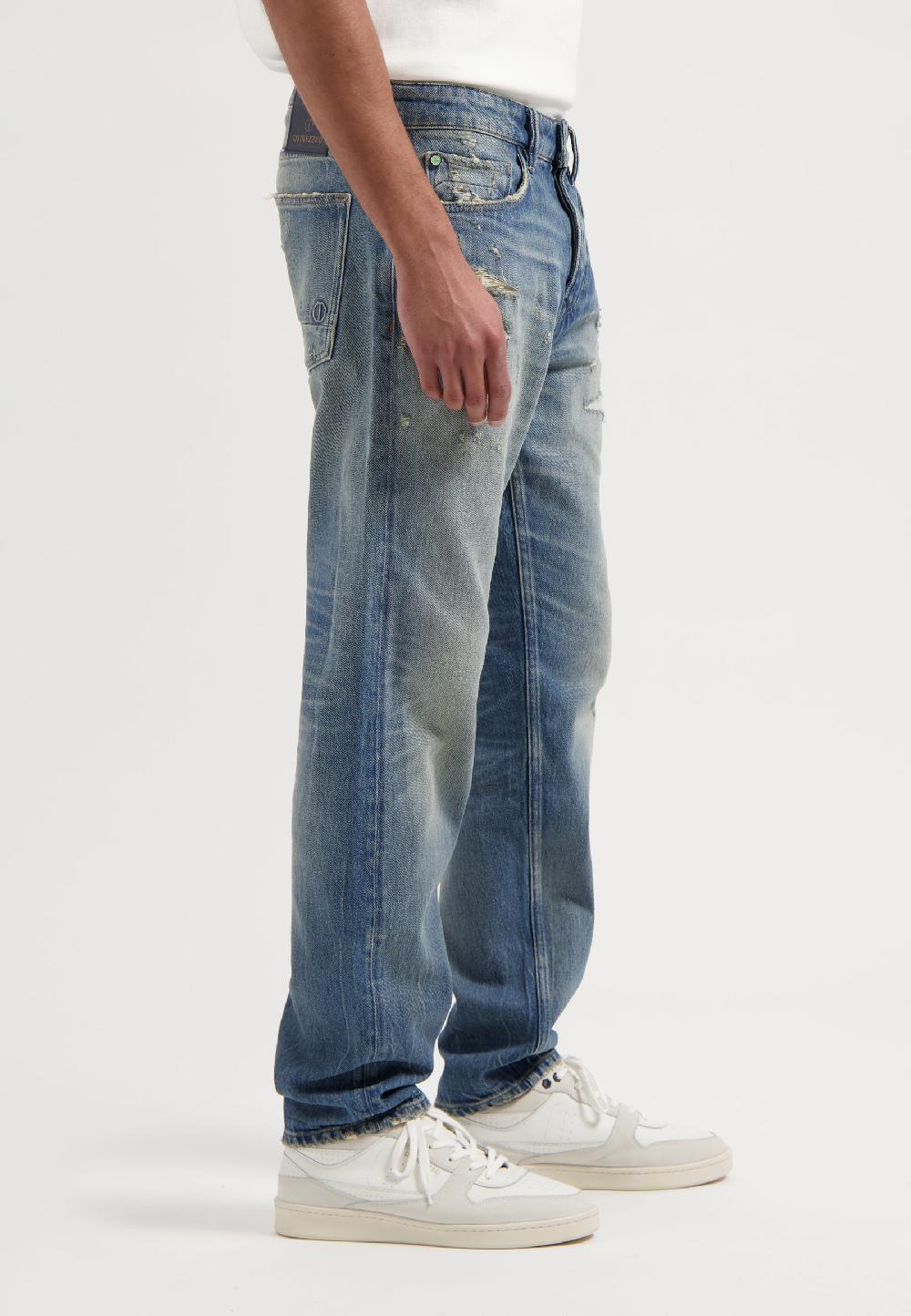 Dstrezzed Gent D Loose Tapered Fit Atelier Keramika Indigo Atelier Keramika Ind