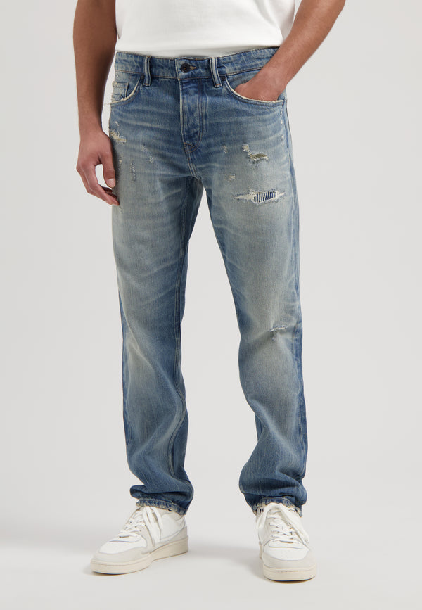 dstrezzed Gent D Loose Tapered Fit Atelier Keramika Indigo Atelier Keramika Ind