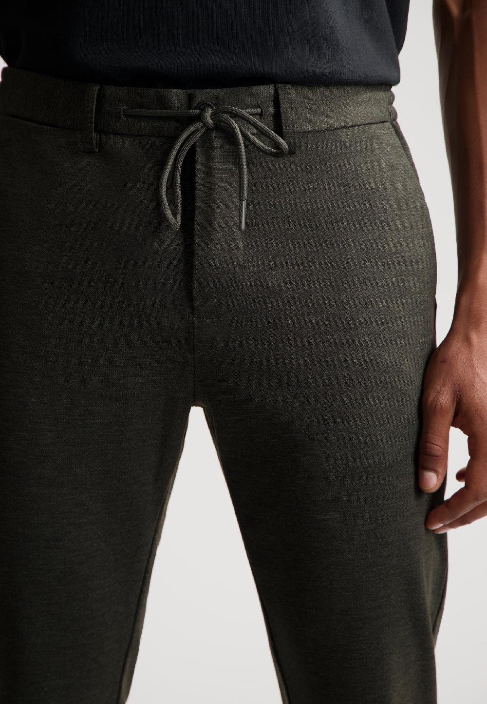 Dstrezzed The Lancaster Tapered Jogger Pattern Sweat Dark Army