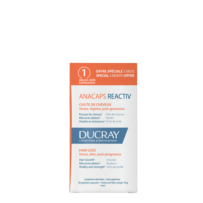 Ducray Anacaps REACTIV Complément Alimentaire