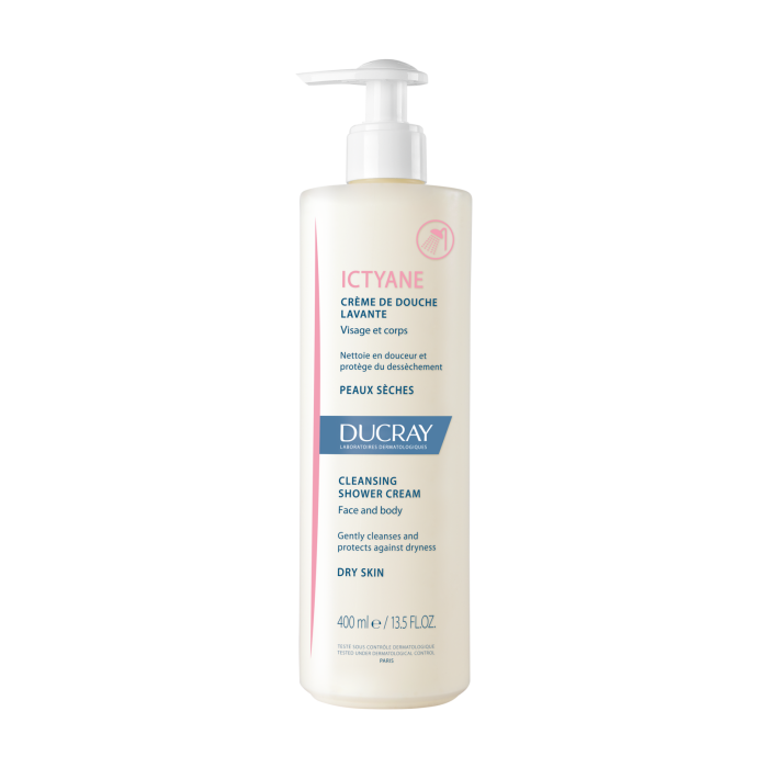 ducray Ictyane Crème de douche lavante