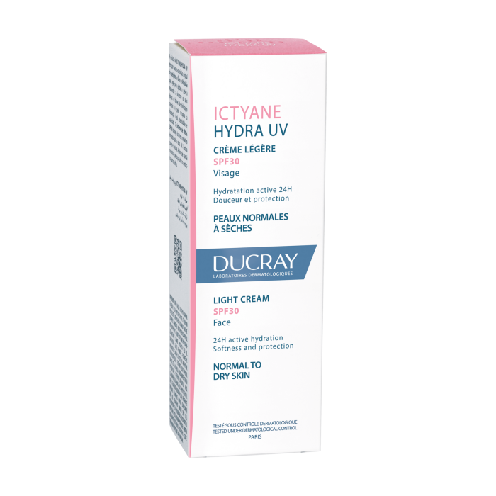 Ducray Ictyane HYDRA UV Crème Légère Visage SPF30