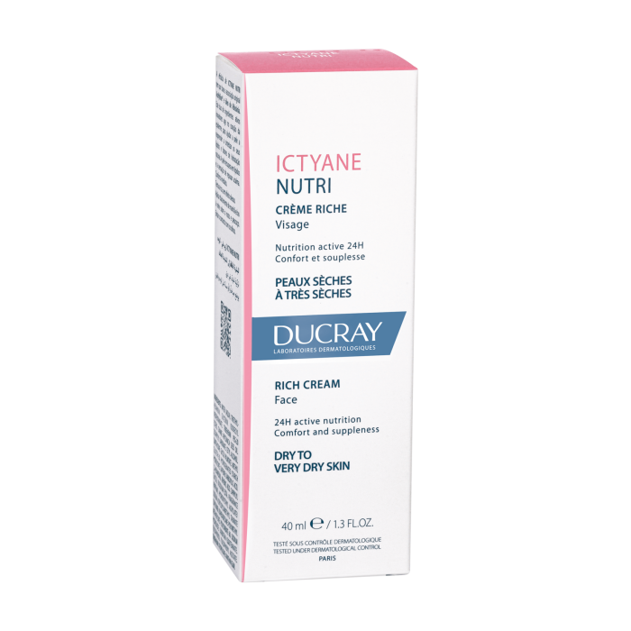 Ducray Ictyane NUTRI Crème Riche Visage