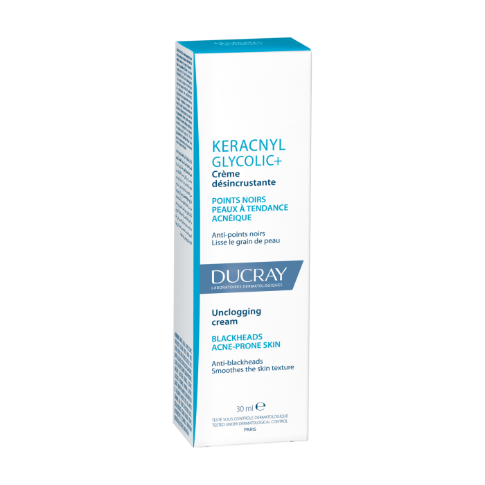 Ducray Keracnyl GLYCOLIC+ Crème Désincrustante