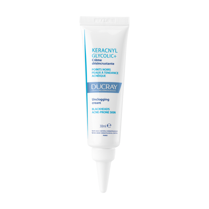 ducray Keracnyl GLYCOLIC+ Crème désincrustante