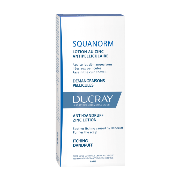 Ducray KELUAL SQUANORM Lotion Antipelliculaire Au Zinc