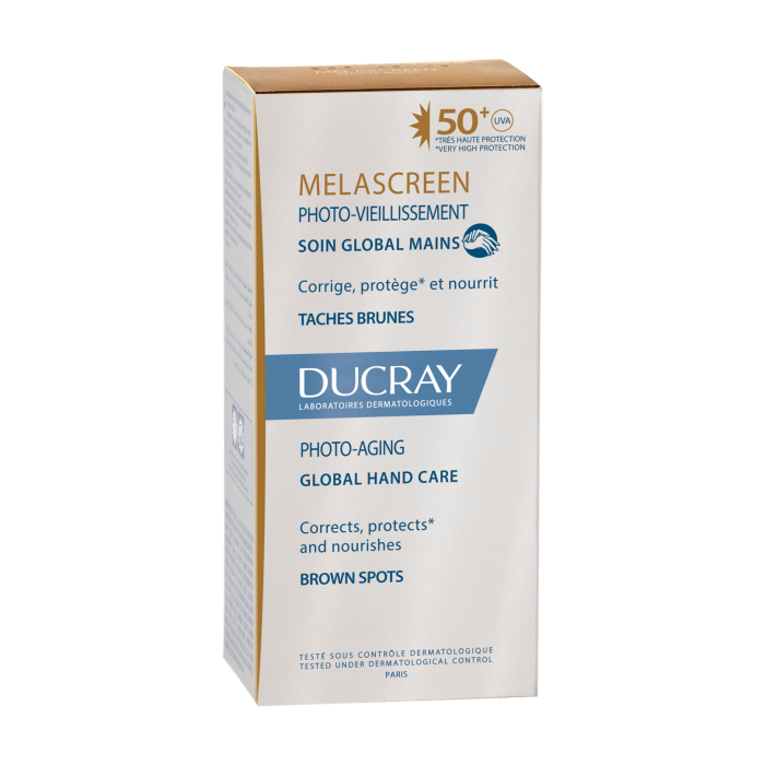 Ducray Melascreen PHOTO-VIEILLISSEMENT Soin Global Mains SPF50+