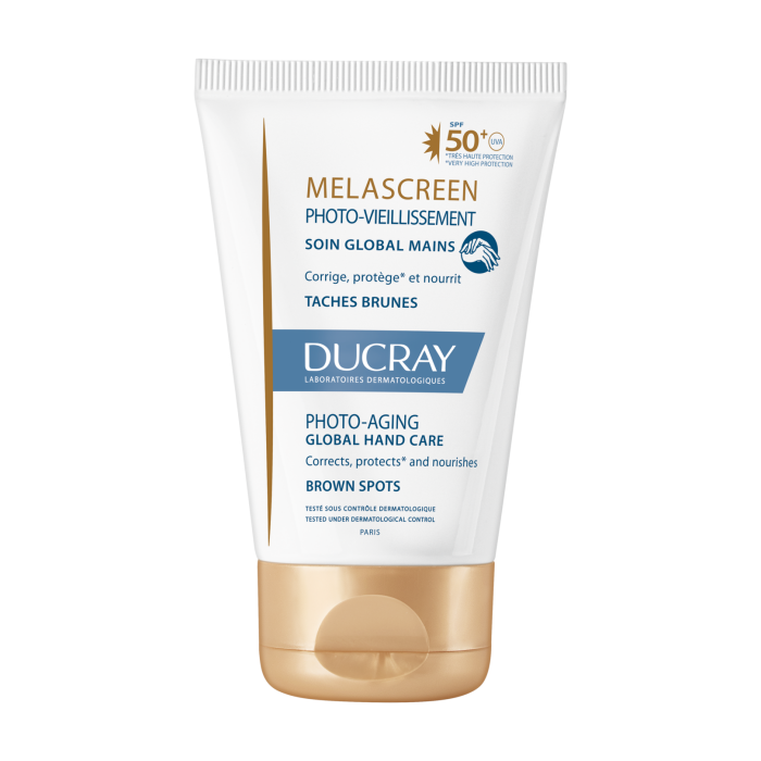 ducray Melascreen PHOTO-VIEILLISSEMENT Soin global mains SPF50+