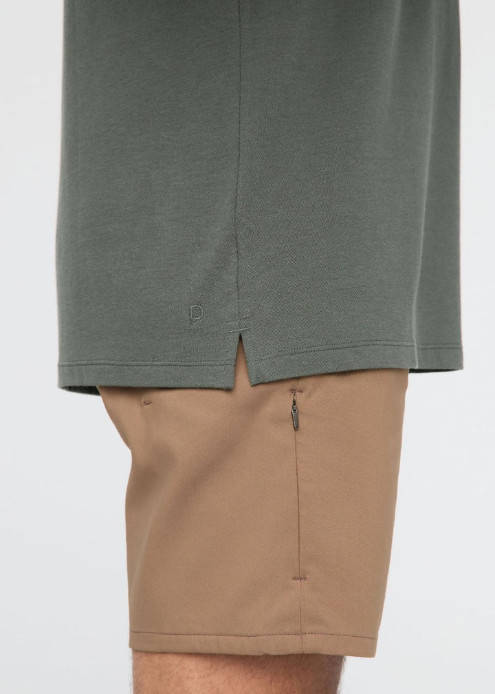 Duer Air Flow Pique Polo - Thyme