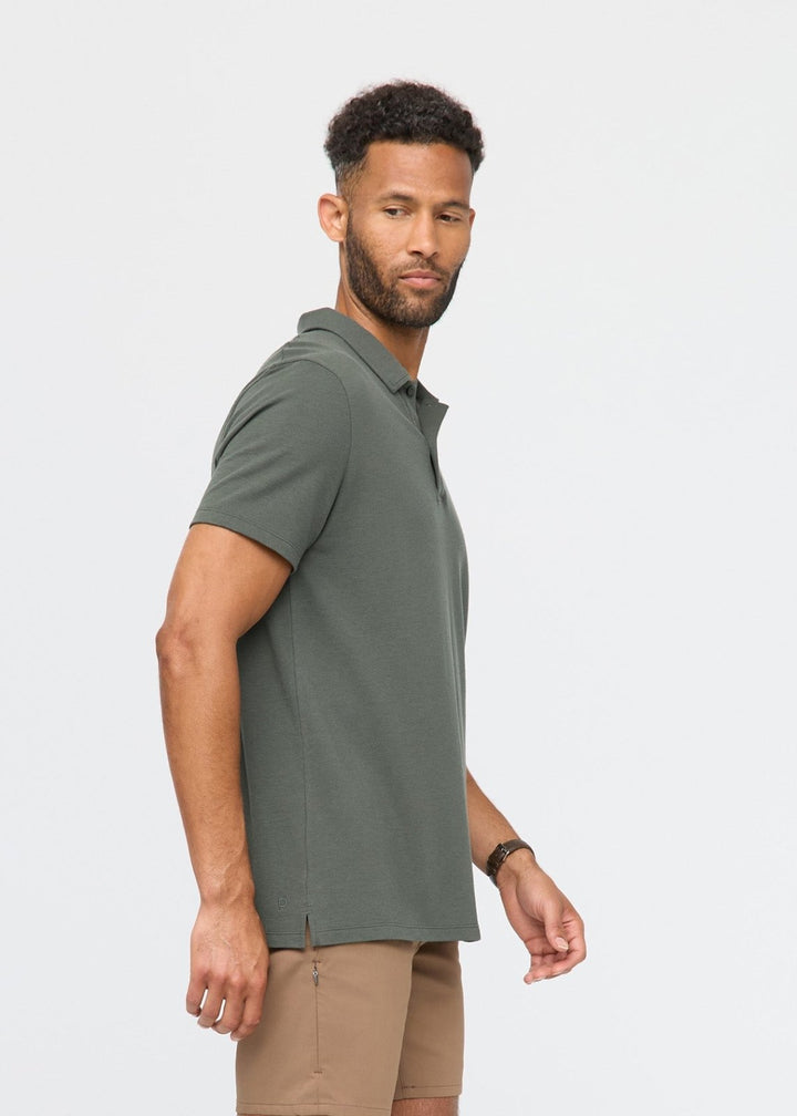 Duer Air Flow Pique Polo - Thyme
