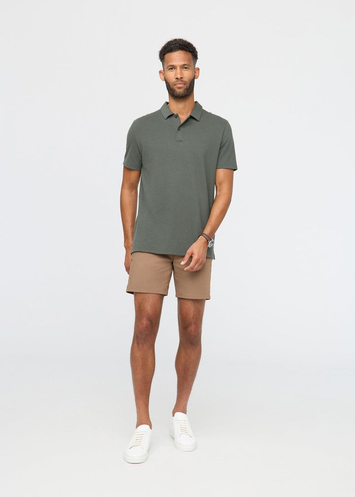 Duer Air Flow Pique Polo - Thyme