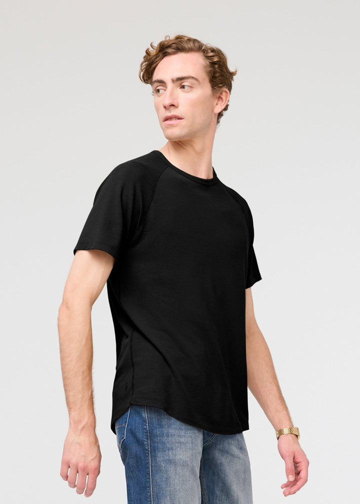 Duer Air Flow Pique Tee - Black