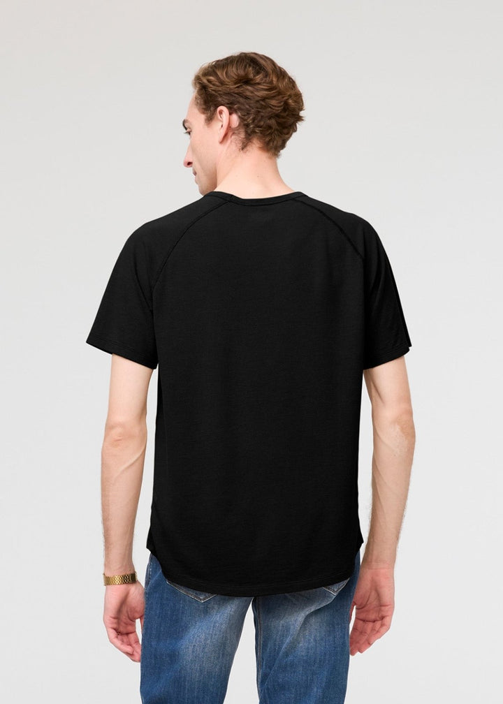 Duer Air Flow Pique Tee - Black