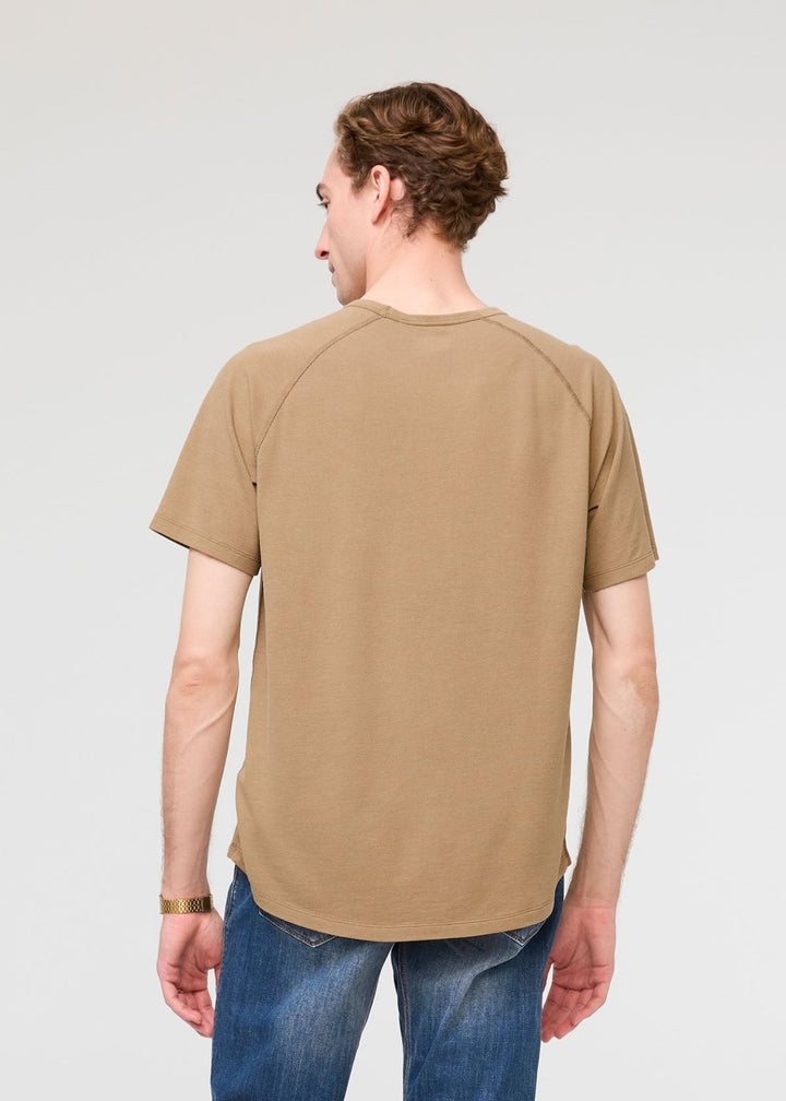 Duer Air Flow Pique Tee - Oatmeal