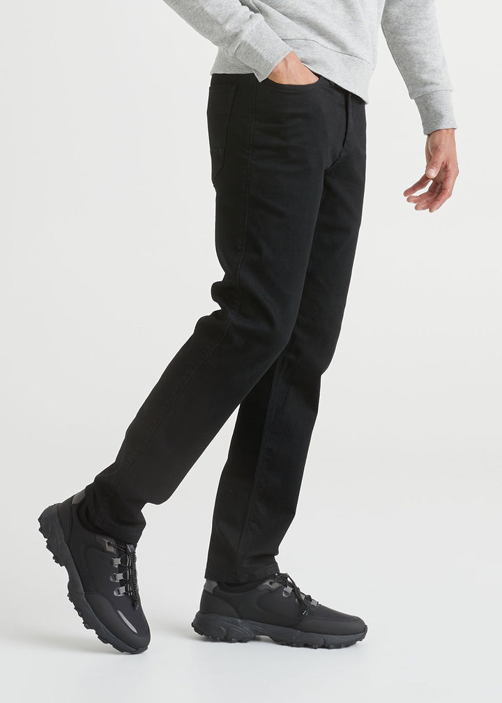 Duer Fireside Denim Slim - Black