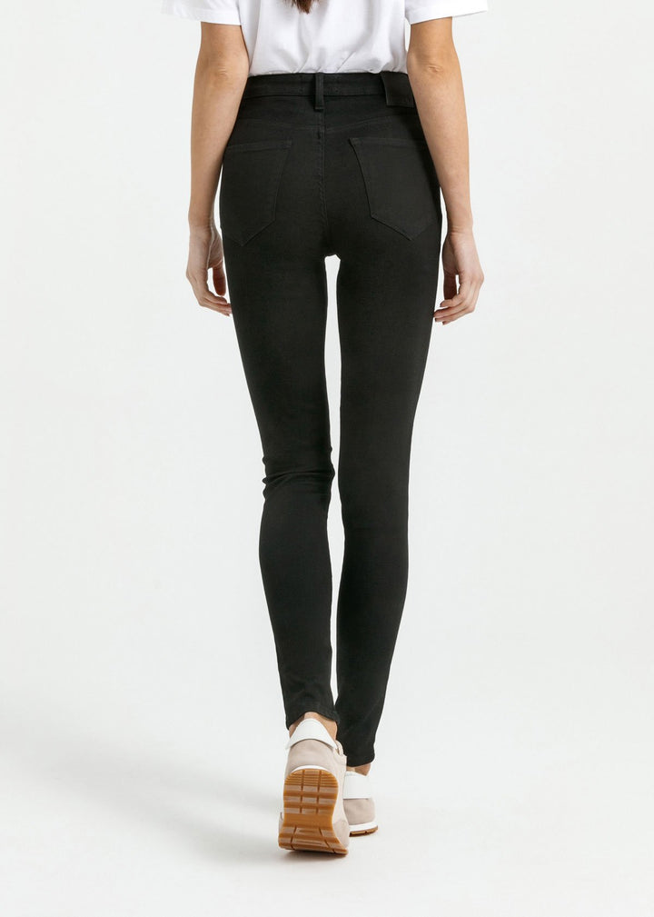 Duer Four Way Flex High Rise Skinny - Black