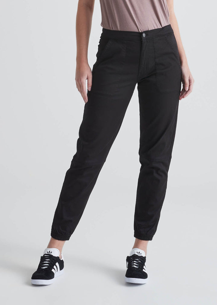 Duer Live Free High Rise Jogger - Black