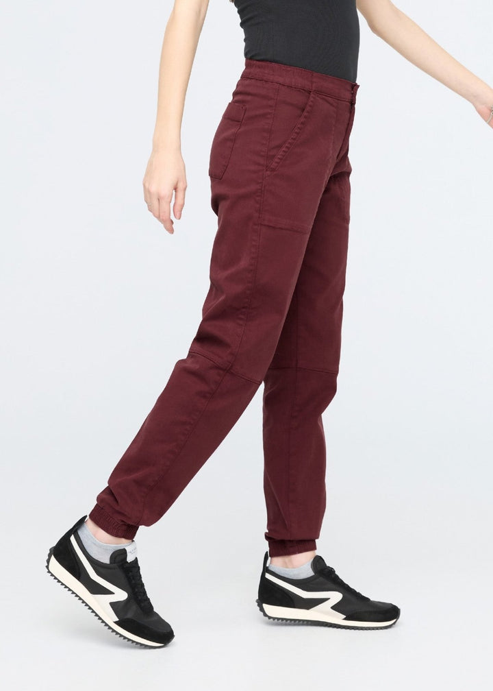 Duer Live Free High Rise Jogger - Red Rock