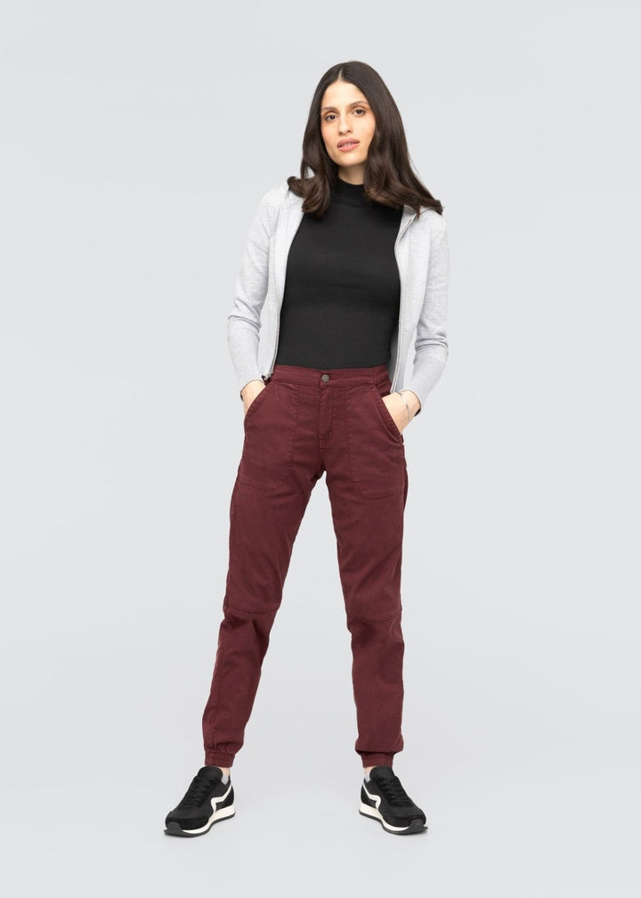 duer Live Free High Rise Jogger - Red Rock