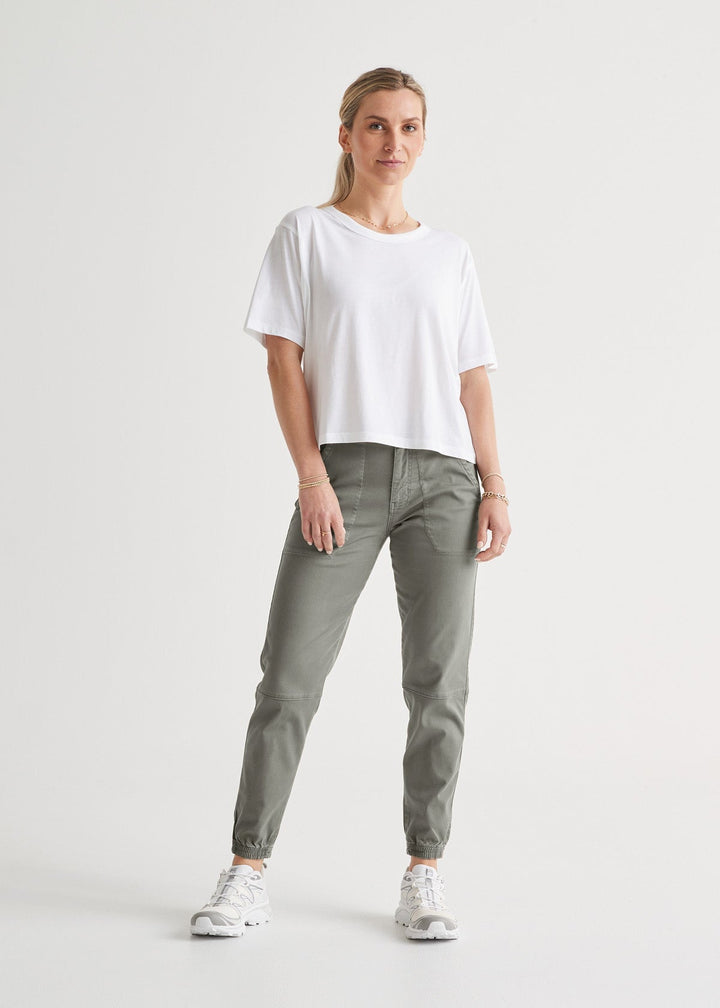 duer Live Free High Rise Jogger - Thyme