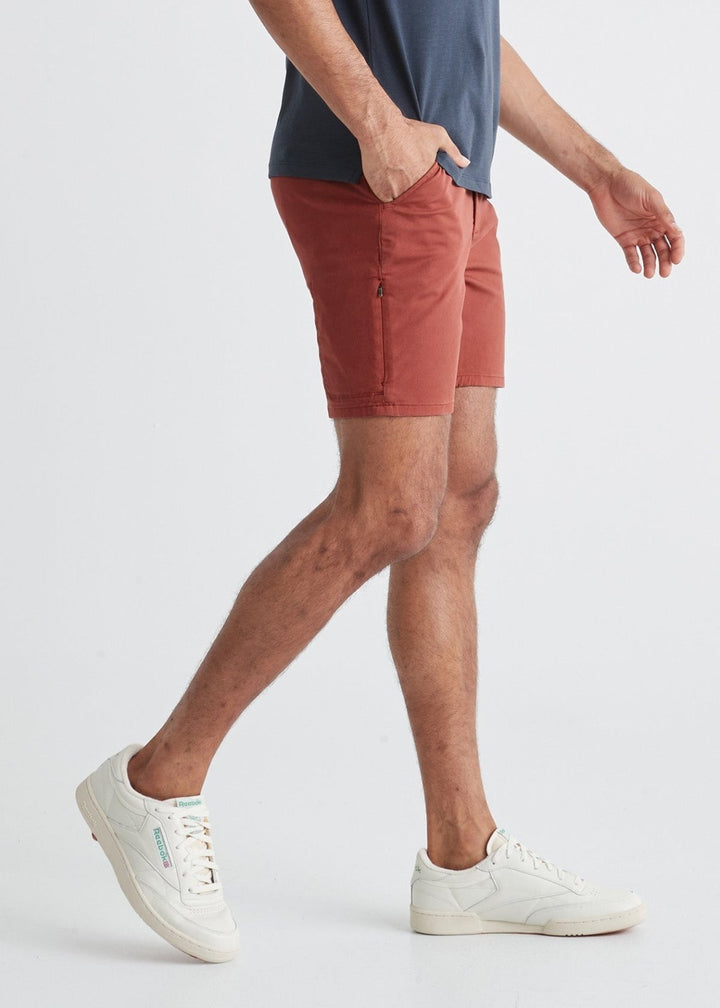 Duer Live Free Journey Short - Dark Red