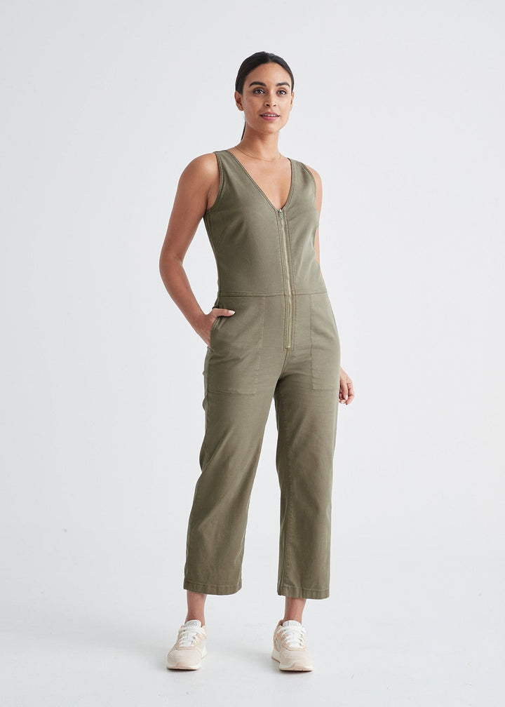 duer Live Free Jumpsuit - Olive